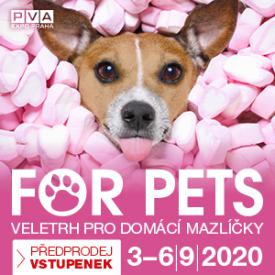 Desátý veletrh FOR PETS přinese to nejlepší ze světa mazlíčků