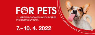 Pozvánka na veletrh FOR PETS 2022
