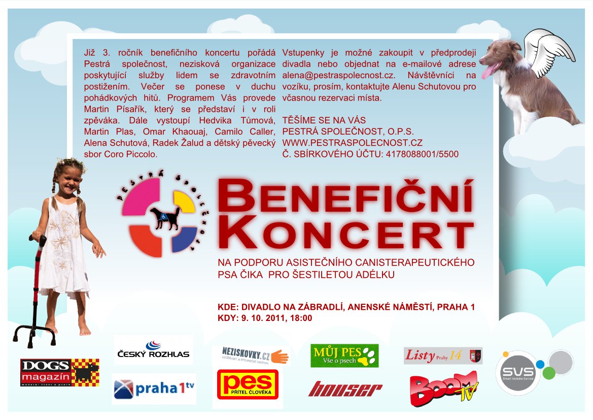 Pozvánka na benefiční koncert