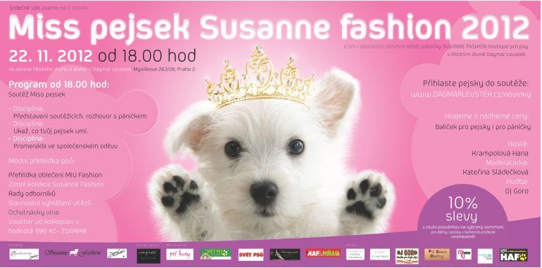 Pozvánka: Miss pejsek 2012