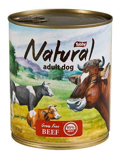 Nová značka konzerv pro psy – Tobby Natural